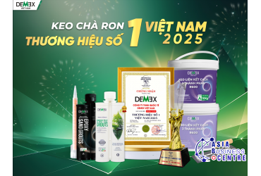 ​DEMEX – "Keo Chà Ron Thương Hiệu Số 1 Việt Nam 2025": Tiếp tục khẳng định vị thế  dẫn đầu
